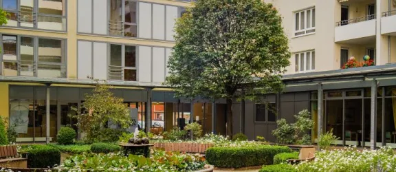 Betreutes Wohnen Hesperidenpark Nürnberg von Außen