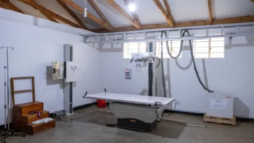 Röntgenanlage in Tansania des Projekt Feuerkinder