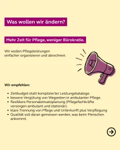 Was wollen wir ändern?