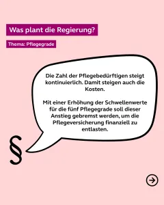 Pflegegrade: Was plant die Regierung?