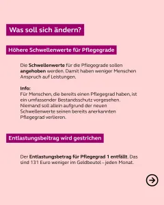 Pflegegrade: Was soll sich ändern?