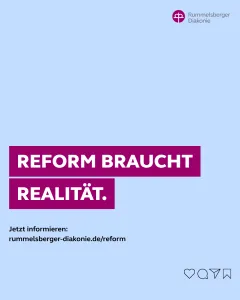 Reform braucht Realität
