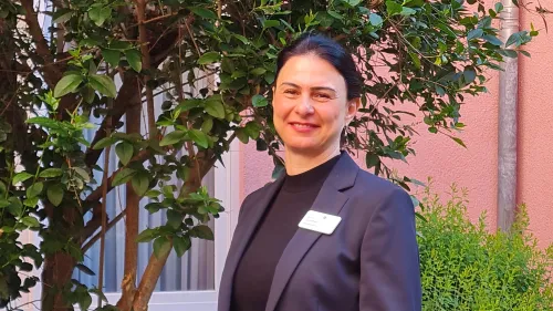 Nonna Günther ist seit 1. Mai 2025 als neue Einrichtungsleiterin im Stift St. Lorenz tätig. 