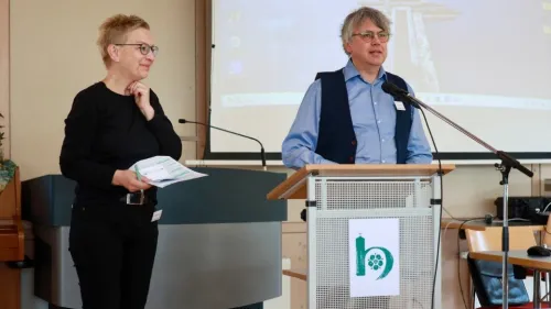 Sozialhistorikerin Dr. Ulrike Winkler leitete gemeinsam mit Museumschef Dr. Thomas Greif die Tagung.