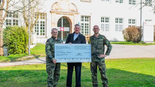 Spende Auhof Offizierschule der Luftwaffe