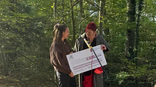 Scheckübergabe 